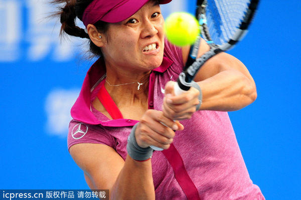 Li, Peng march into WTA Shenzhen Semis