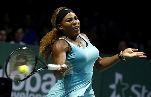 Halep routs Serena Williams at WTA Finals