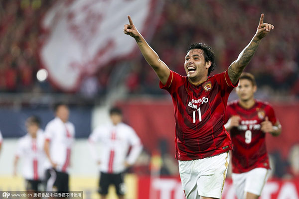 Goulart leads Guangzhou past Seoul in AFC Champions league