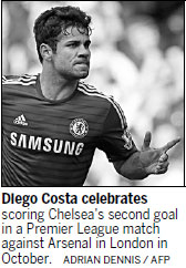 Costa sets unpolished tone for Mourinho