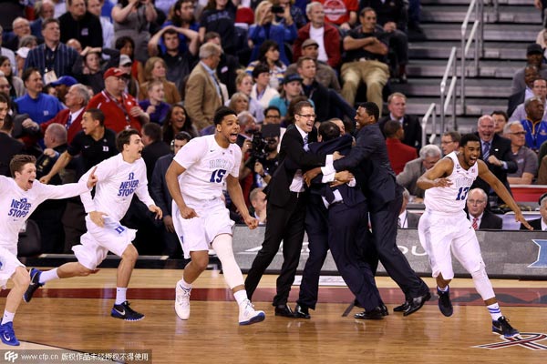 Duke defeat Wisconsin for 5th NCAA basketball title