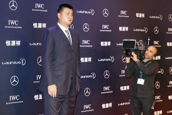 Yao Ming joins Laureus academy