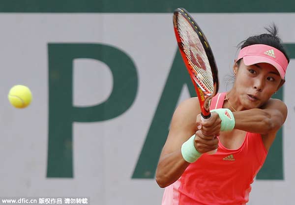 All four Chinese players stopped at French Open first round