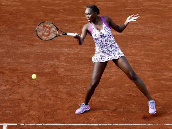 Venus Williams fined at French Open after snubbing media