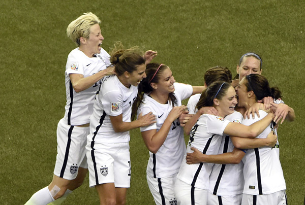 US beat Germany to reach Women's World Cup final