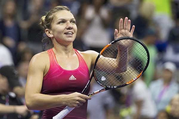 Halep pulls night duty and knocks out Rogers