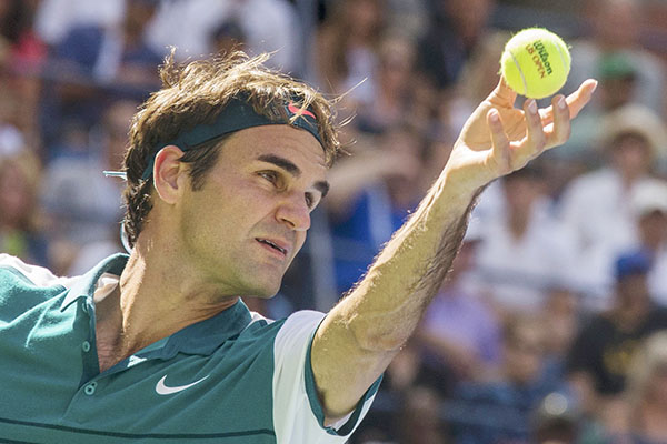 Federer, Konta shine again under US Open sun