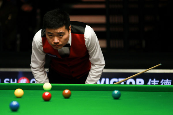 China's Ding Junhui reaches second round at Welsh Open