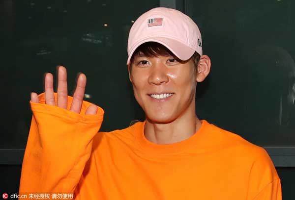 Park Tae-hwan in great mood after Olympic ban lifted