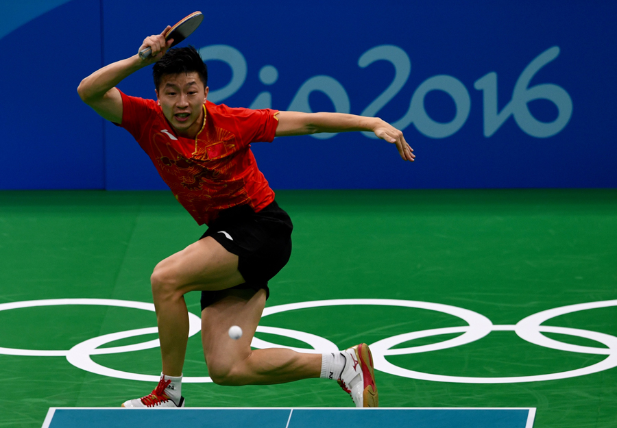 Ma Long wins Chinese derby to edge defending champion Zhang