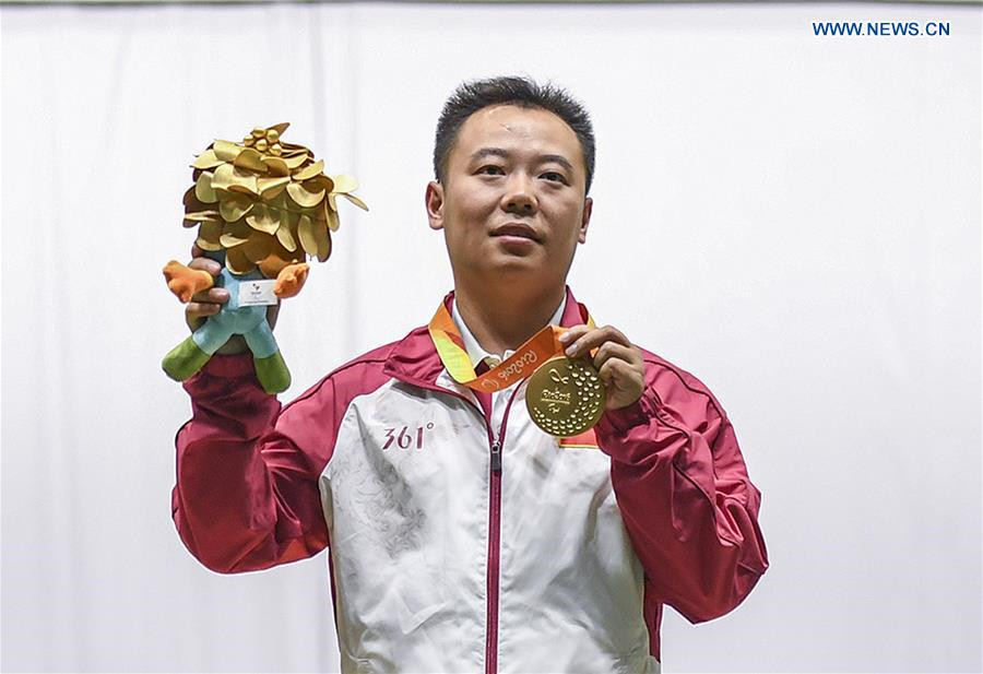 China's Dong defends Paralympic 10m air rifle title
