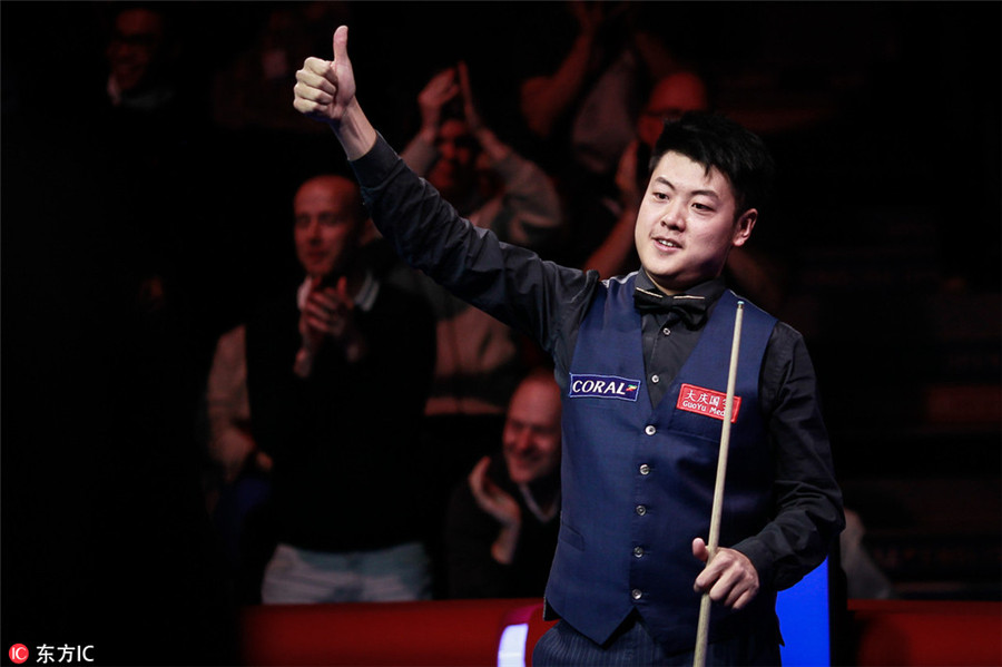 China's Liang Wenbo wins first ranking title