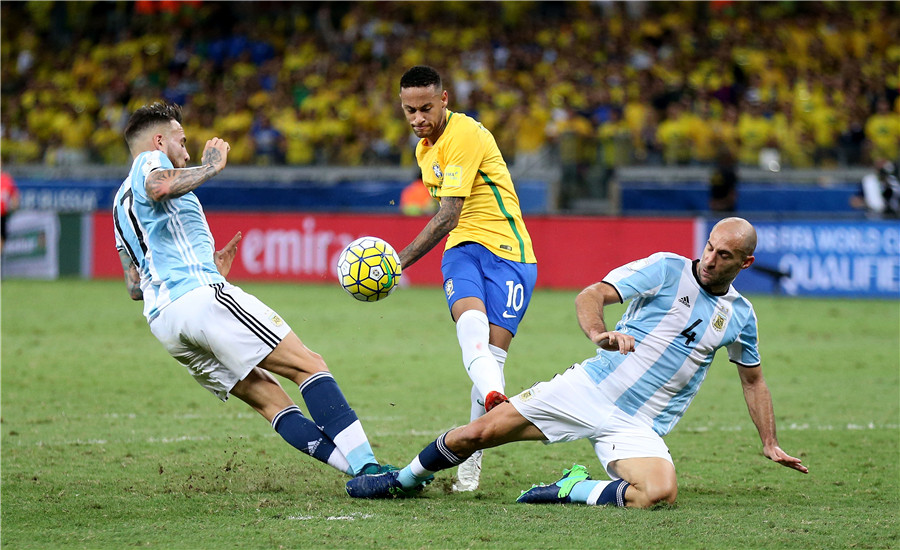 Brazil beats Argentina 3-0 in World Cup qualifier