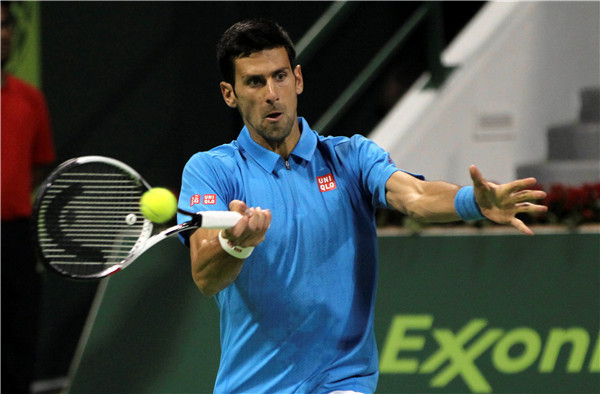 Emotional Federer on target, Djokovic survives