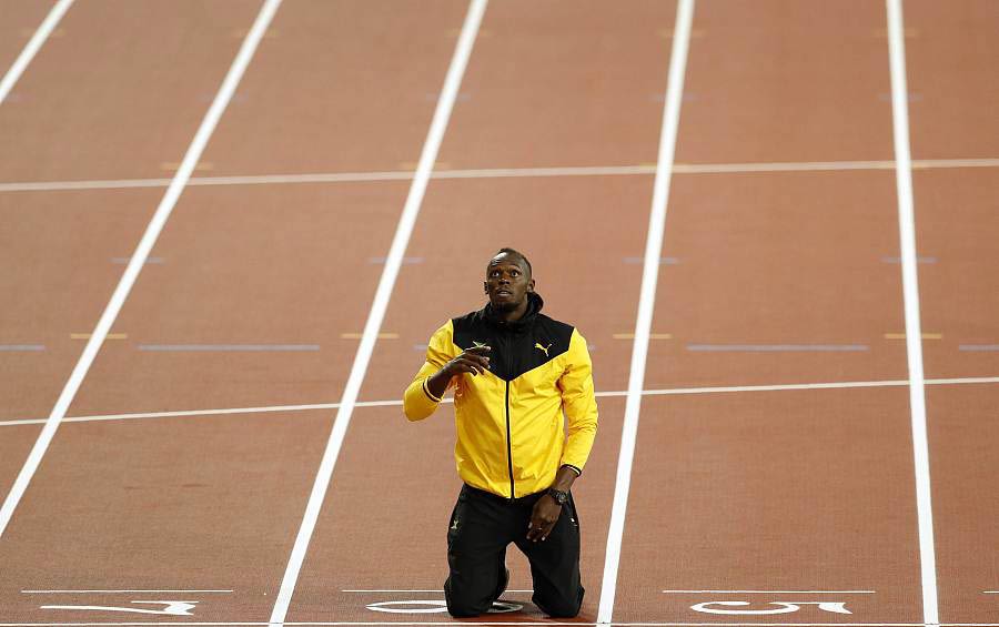 Bolt bows out from track at Bowl