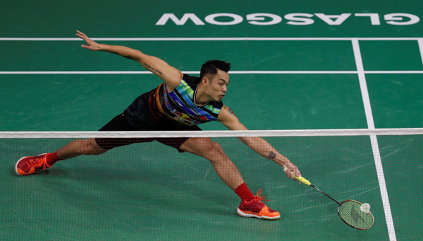 Lin Dan extended again to reach world badminton quarters