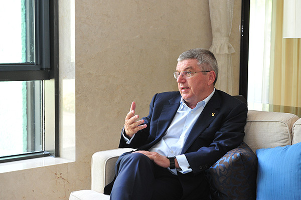 IOC chairman gives thumb up to National Games innovations