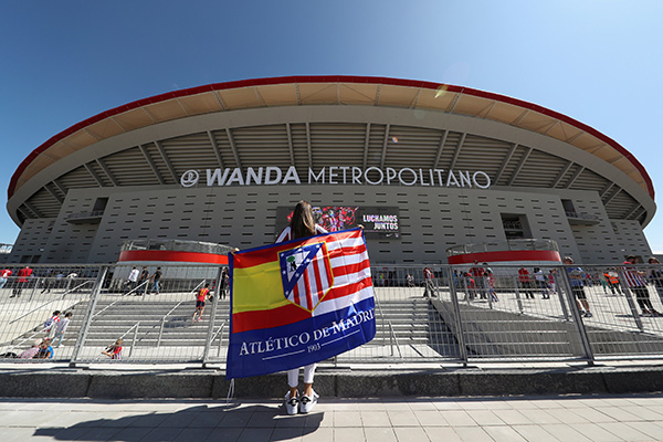 Atletico Madrid's Wanda Metropolitano Stadium named as venue for 2019 Champions League