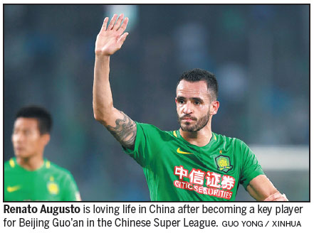 Beijing brings bliss to Brazil's reborn Renato