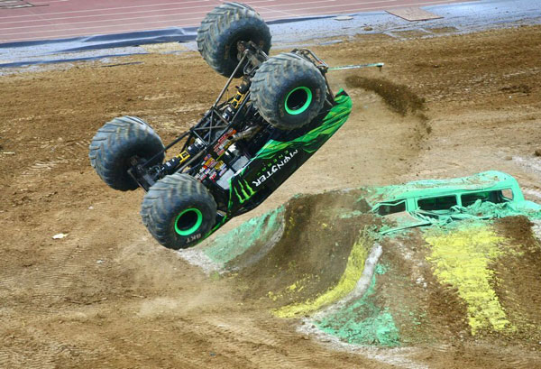 Monster trucks to rumble into SW China