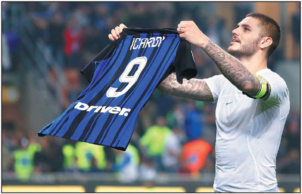 Inter's Icardi enjoys dream derby