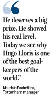 Hugo comes up huge in holding Madrid