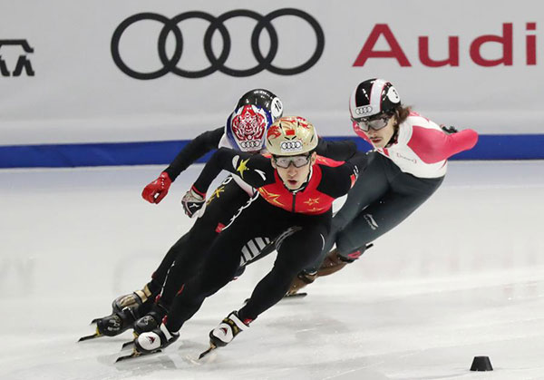 Liu, Boutin clinch season titles in 1,000m in ISU short-track speedskating World Cup