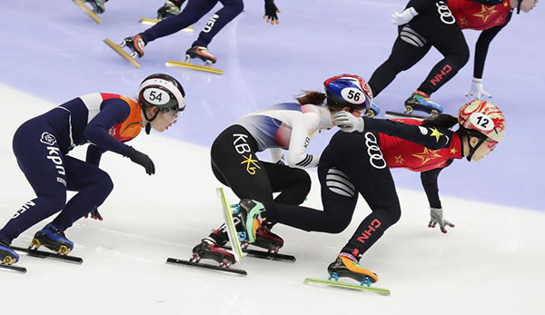 Liu, Boutin clinch season titles in 1,000m in ISU short-track speedskating World Cup