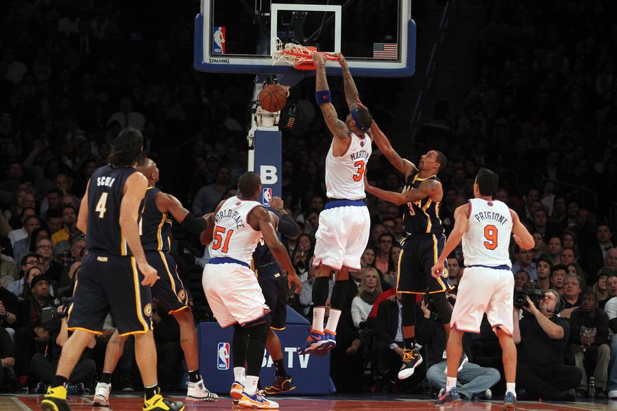 Pacers defeated Knicks 103-96 in overtime