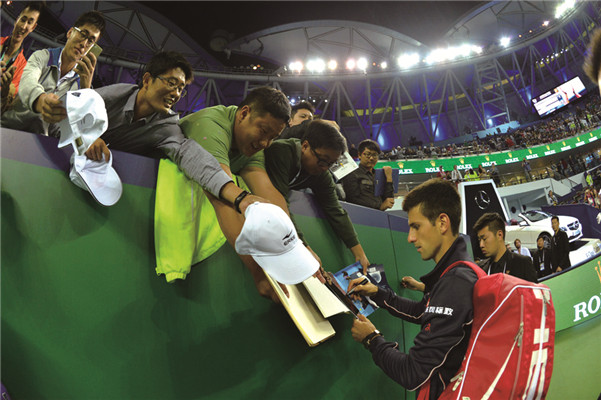 Shanghai Rolex Masters rides new enthusiasm for tennis