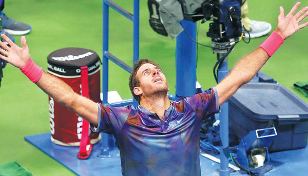 Del Potro punches above his weight