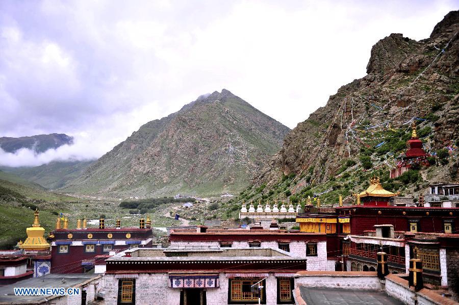 Tsurpu Monastery in SW China's Tibet