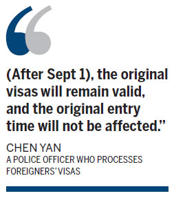 Visa issues for foreigners resolved in new policy