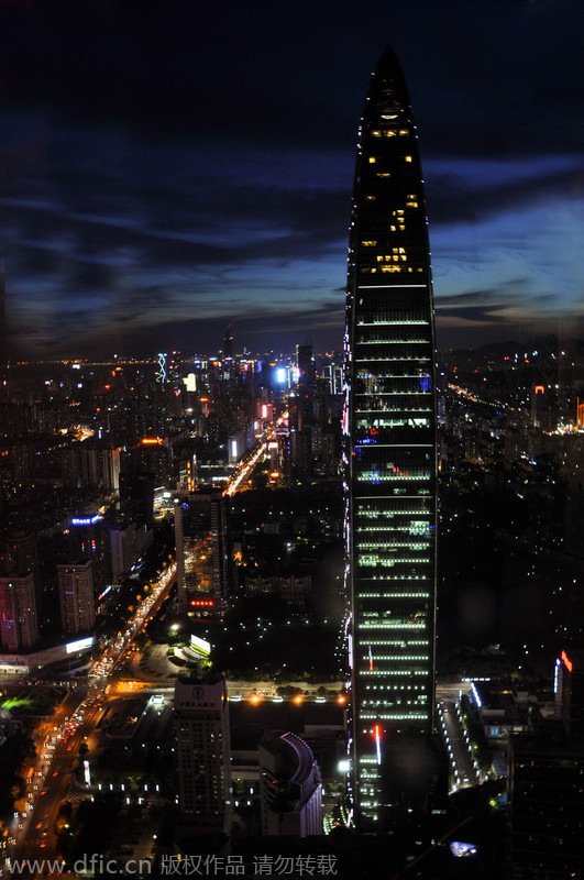 Top 10 most attractive Chinese cities at night