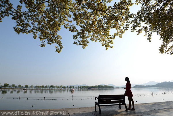 Heaven is for the sky and Hangzhou for the earth