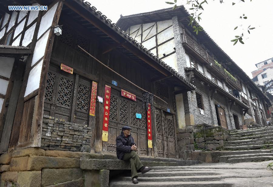 Xituo ancient town in China's Chongqing