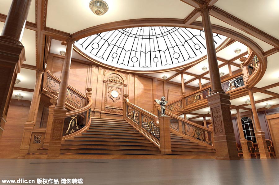 Sichuan to build a full-scale replica of the Titanic