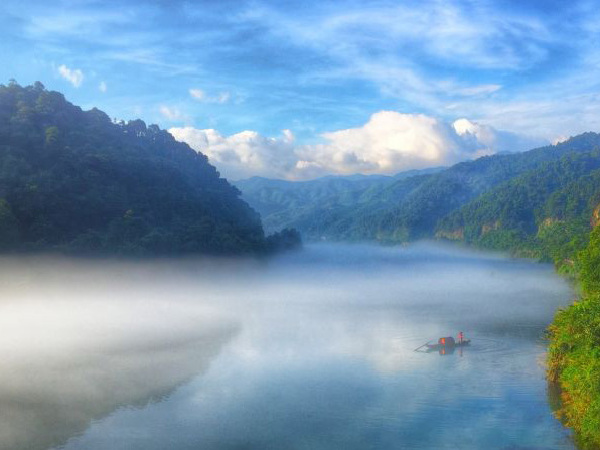 Dongjiang Lake: A pearl in Central China