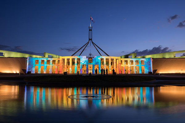 Record number of tourists flock to Australia's capital city Canberra