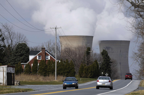 Three Mile Island nuclear power plant in the US