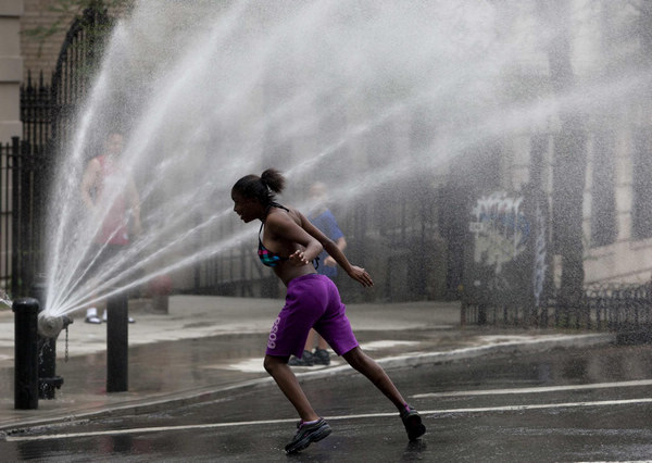 Heat wave bakes large part of US