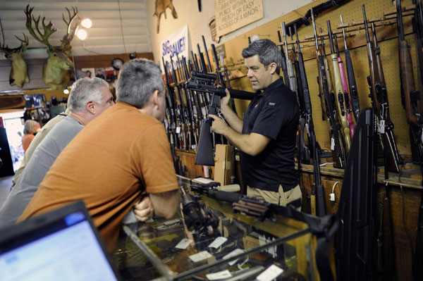 US gun sales up as control proposals unveiled
