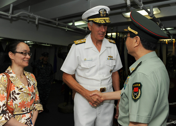 PLA chief pays visit to US