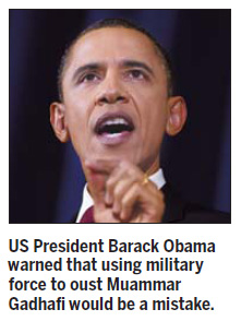 Obama defends US intervention