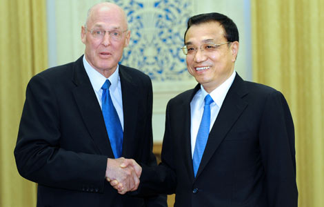 Vice-Premier Li urges US to lift trade restrictions