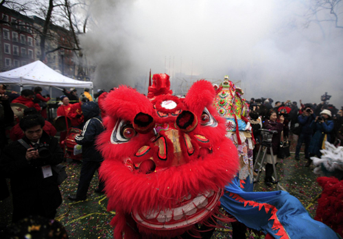 New Yorkers celebrate Chinese New Year