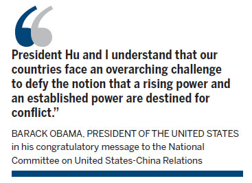 Leaders stress strong US-China ties