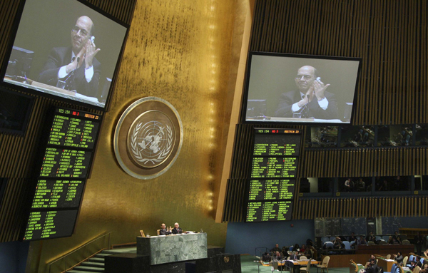UN General Assembly approves Arms Trade Treaty