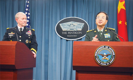 China, US boost military hotline