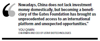 China's role grows in Gates Foundation tech push